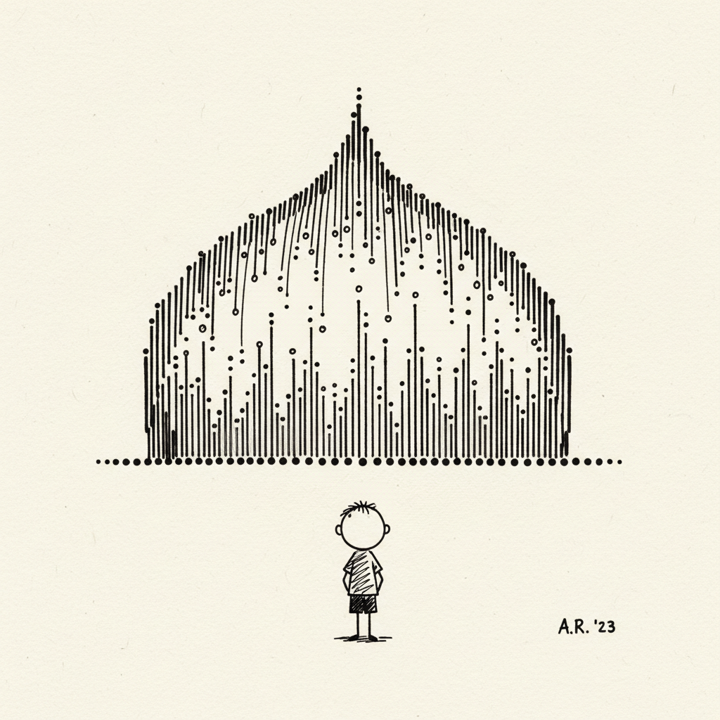 Abbu! This looks like Dome of a Mosque..